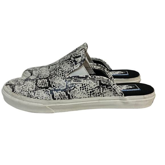 Vans Snakeskin SF Marshmallow Slip On Mule Slides Ultracush Shoes W 11 M 9.5 - Picture 3 of 9